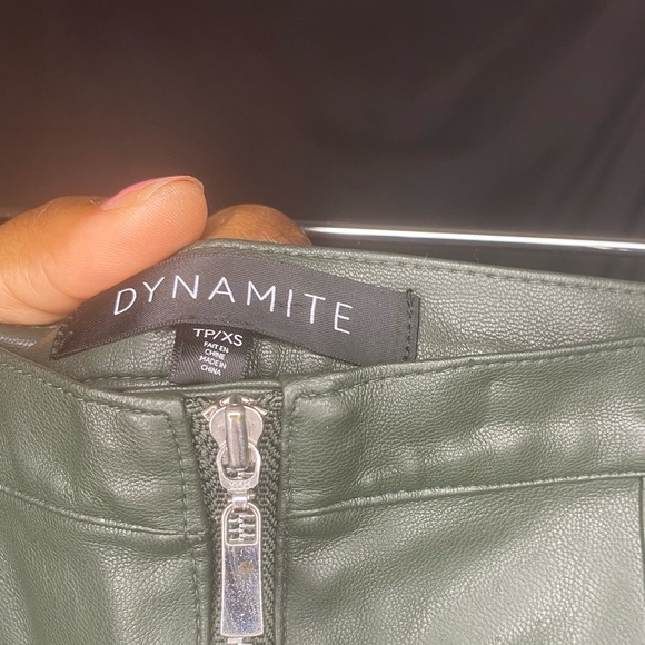 3/$30 Dynamite faux leather skirt - Picture 3 of 4